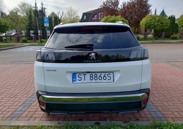 Peugeot 3008 cena 111900 przebieg: 23000, rok produkcji 2021 z Tychy małe 137
